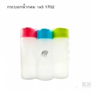 กระบอกน้ำกลม 1x3 800ml. 7.5*7.5*25.5cm. (75) 6ชิ้น / แพ็ค