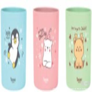 แก้วน่ารักลายการ์ตูน 108 คละสี (240) 12ชิ้น / แพ็ค
