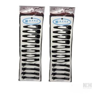 ชุดเซ็ทกิ๊ฟดำ 3 แบบ (480) 12ชิ้น / แพ็ค