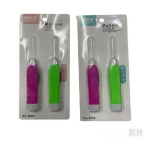 ที่แคะหูแบบมีไฟ Set 2 ชิ้น สีเขียว/ชมพู